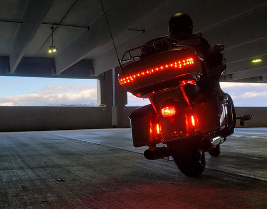Denali B6 Feux de freinage auxiliaires double LED pour certaines motos Harley-Davidson