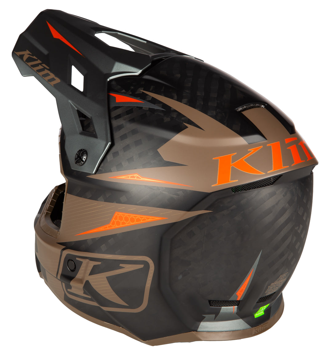 Casque tout-terrain Klim F3 Carbon Pro ECE