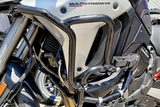 Outback Motortek Ducati Multistrada V4 – Crash Bars Combo Black