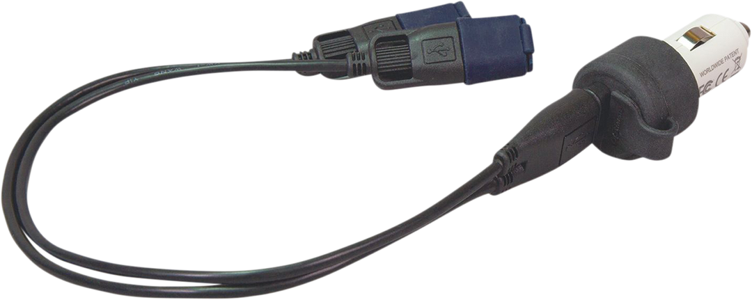 Tecmate Optimate USB 2100ma 2 X USB Charger W/Auto Plug (O-106)