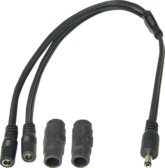Tecmate Optimate Cable 10A DC Plug/ 2 X DC 12'' (O-45)