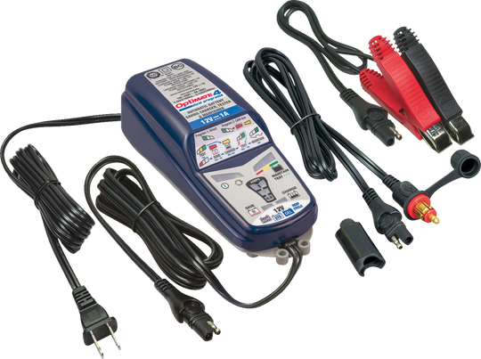 Chargeur Tecmate Optimate 4 Can-Bus 8/9 étapes 12 V 1 A (TM-351)