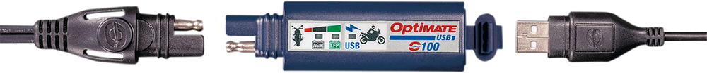 Tecmate Optimate USB 2400ma Charger 3-Led Monitor (O-100V3)