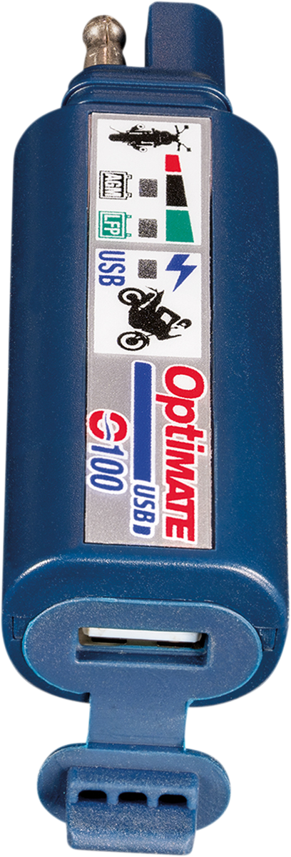 Tecmate Optimate Chargeur USB 2400ma Moniteur 3 LED (O-100V3)