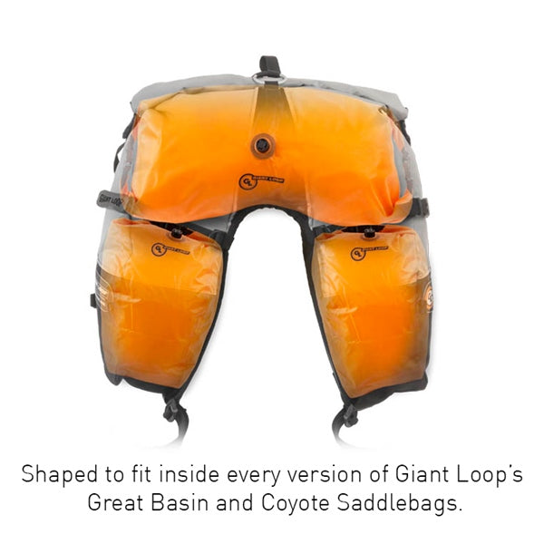 Giant Loop Dry Pods Saddlebag Orange QTY3