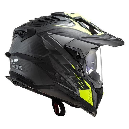 LS2 Helmet Explorer Carbon Focus