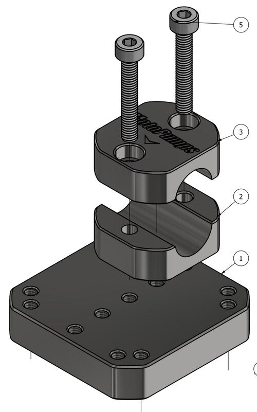 MotoPumps GPS Mount