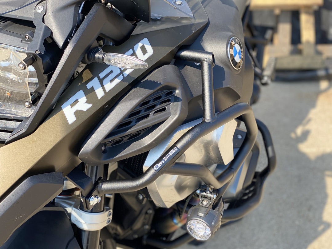 Outback Motortek BMW R1250GS – Combo Protection Ultime Blanc