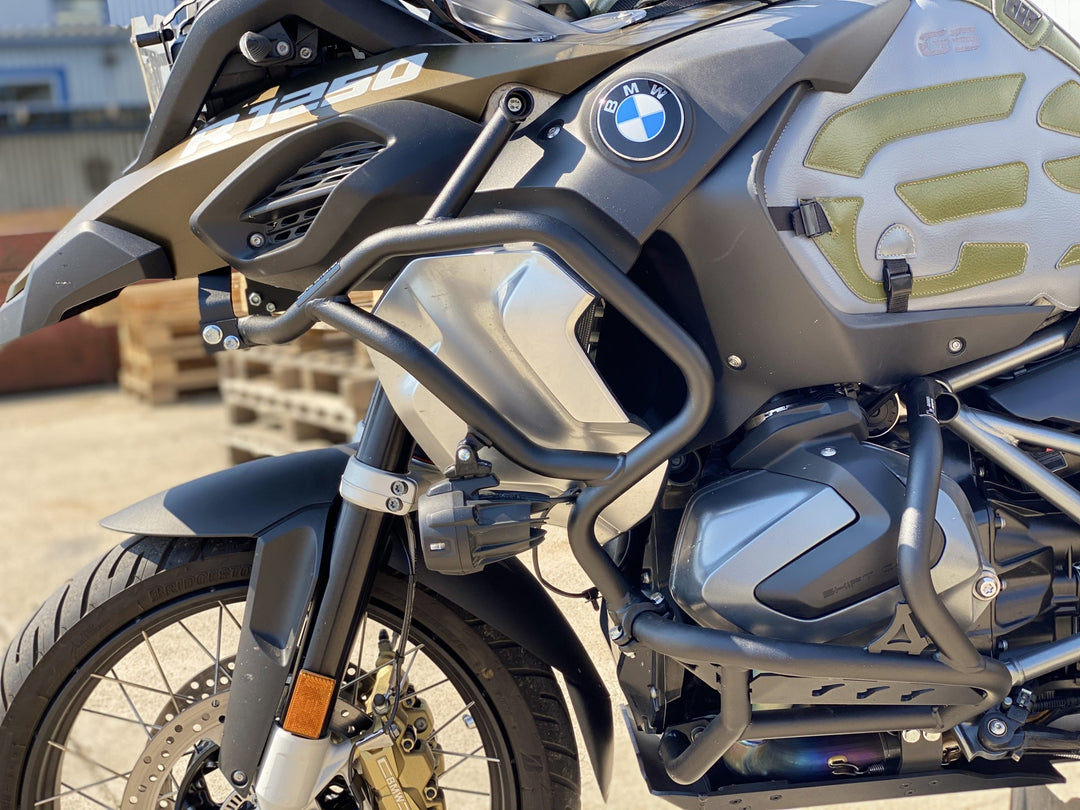 Outback Motortek BMW R1250GS – Combo Protection Ultime Blanc