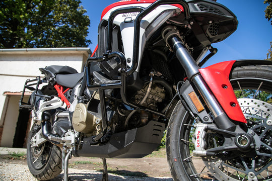 Outback Motortek Ducati Multistrada V4 – Crash Bars Combo Red