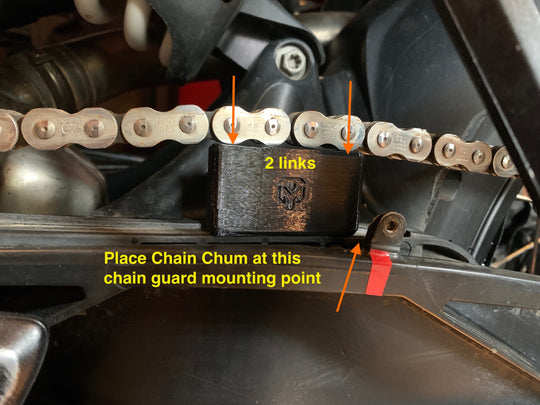 TechMoto Chain Chum – KTM 790/890 & Husqvarna 901 Chain Slack Tool