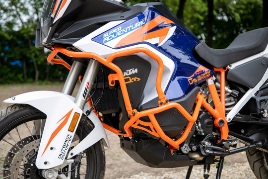 Outback Motortek KTM 1290 Super Adventure – Crash Bars Combo Orange