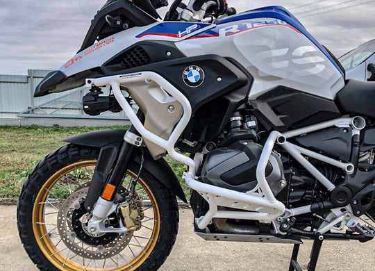 Outback Motortek BMW R1250GSA – Ultimate Protection Combo White