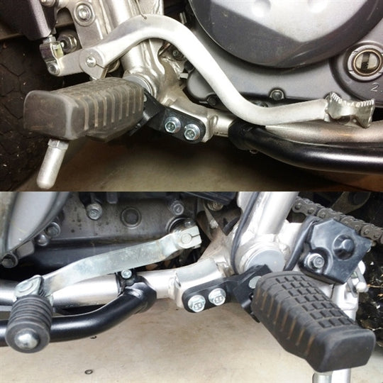 JNS Engineering 1987-2018 KLR650 Footpeg Lowering Brackets