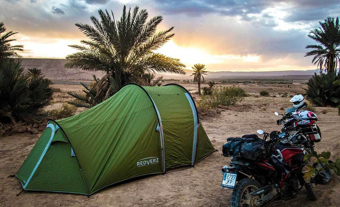 Tente de moto Redverz Atacama Expedition