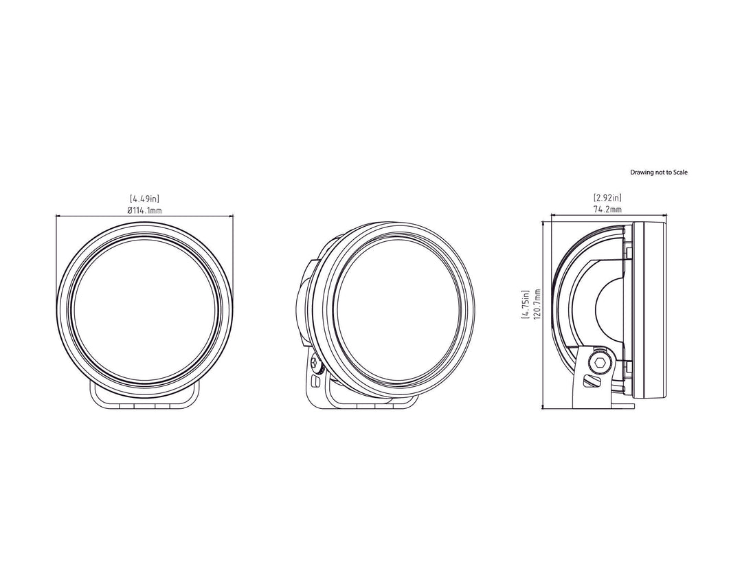 Pod d'éclairage LED Denali 2.0 D7 avec technologie DataDim™