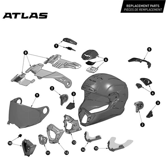 CKX Helmet Atlas Sl Bedrock