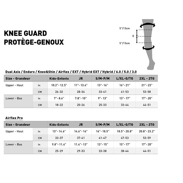 LEATT 3.0 EXT KNEE/SHIN GUARD