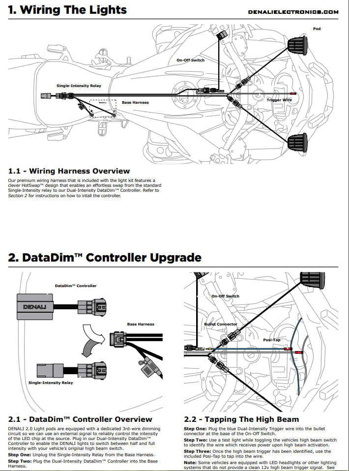 Denali 2.0 DataDim™ Dual-Intensity Controller