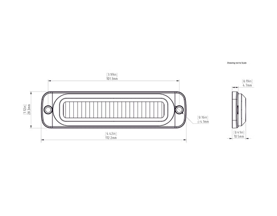 Denali B6 Feux de freinage auxiliaires à LED pour plaque d'immatriculation double