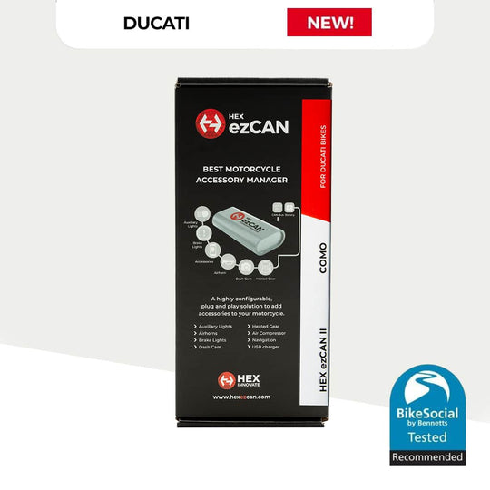 HEX ezCAN Como pour Ducati