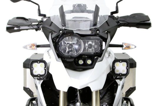 Support de montage d'éclairage auxiliaire Denali pour BMW R1200GS LC '13-'18 et R1250GS '19-