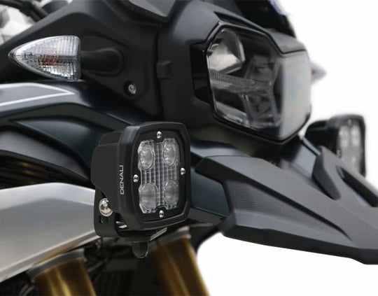 Denali Auxiliary Light Mounting Brackets for BMW F850GS & F750GS '19-'22