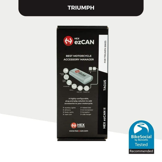 HEX ezCAN Tage pour Triumph